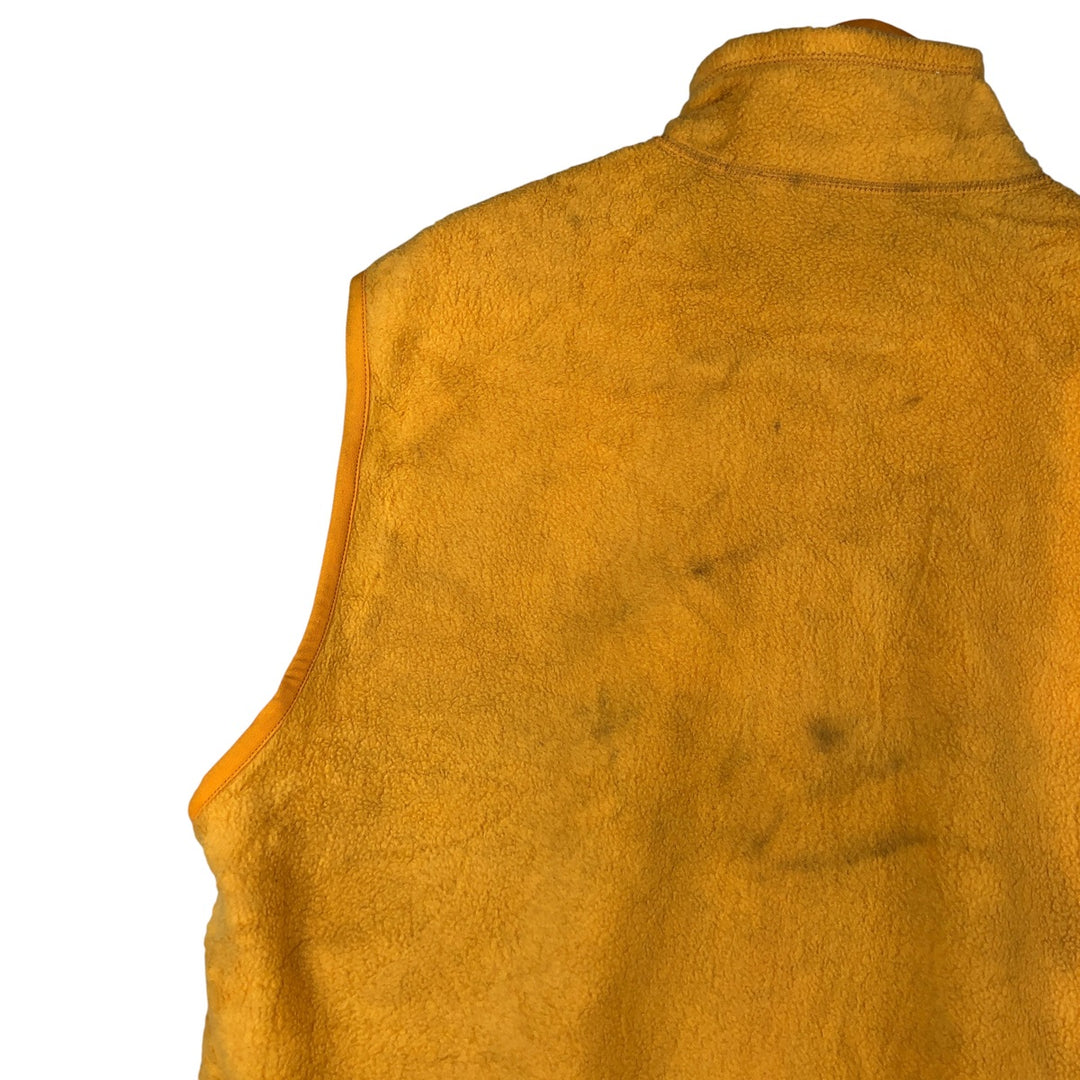 90'S Patagonia Synchilla Fleece Vest (25182 SP97), Made in USA, Men's XL, Vintage polyester yellow type Vintage Second Hand