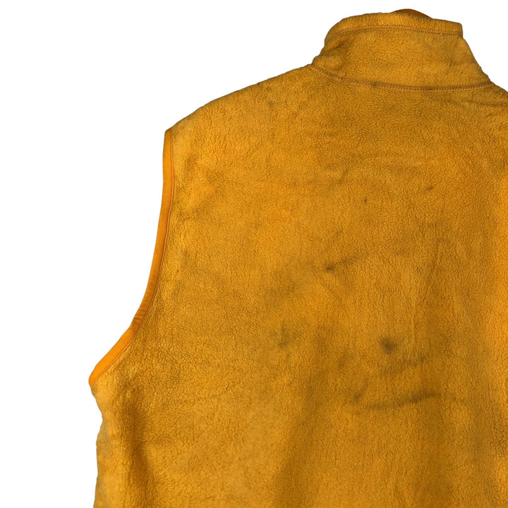 90'S Patagonia Synchilla Fleece Vest (25182 SP97), Made in USA, Men's XL, Vintage polyester yellow type Vintage Second Hand