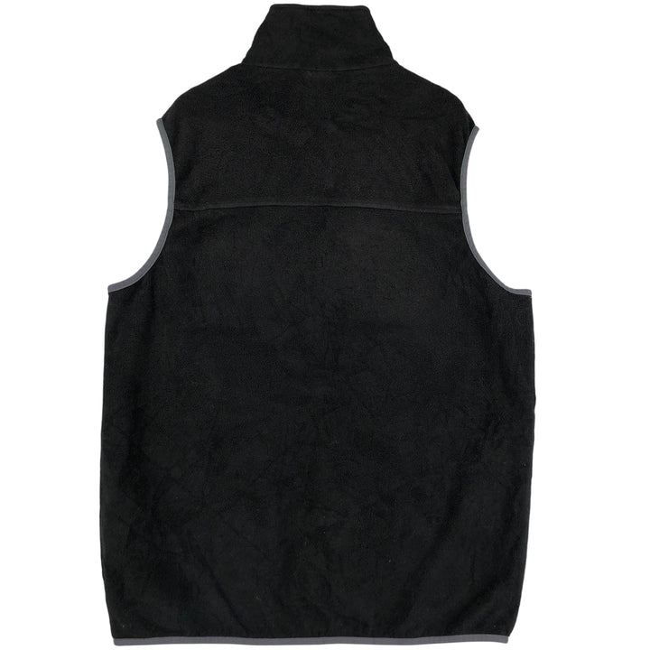 Patagonia Synchilla Fleece Vest (25500FA15), Men's Size L polyester black type Vintage Second Hand