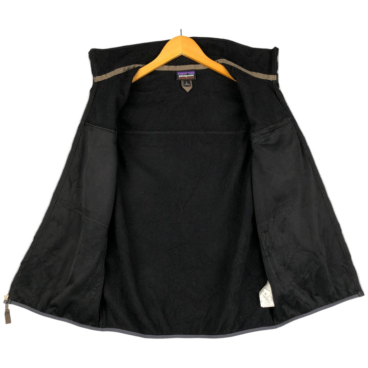 Patagonia Synchilla Fleece Vest (25500FA15), Men's Size L polyester black type Vintage Second Hand