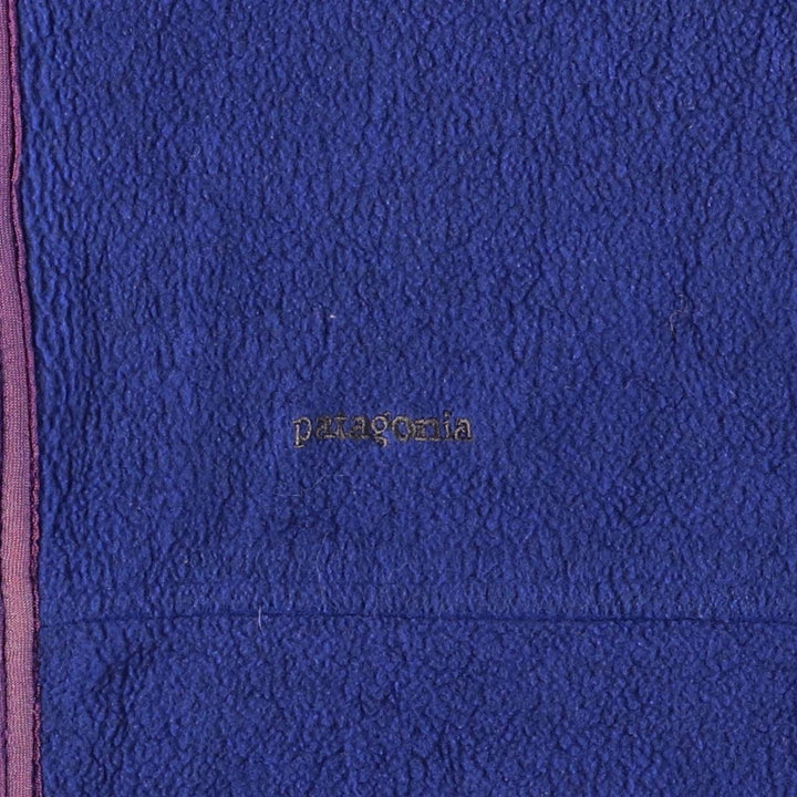 90s-00'S Vintage Patagonia Fleece Vest, Made in USA, Men's XL polyester blue type Vintage Second Hand