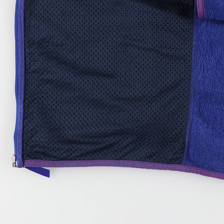 90s-00'S Vintage Patagonia Fleece Vest, Made in USA, Men's XL polyester blue type Vintage Second Hand