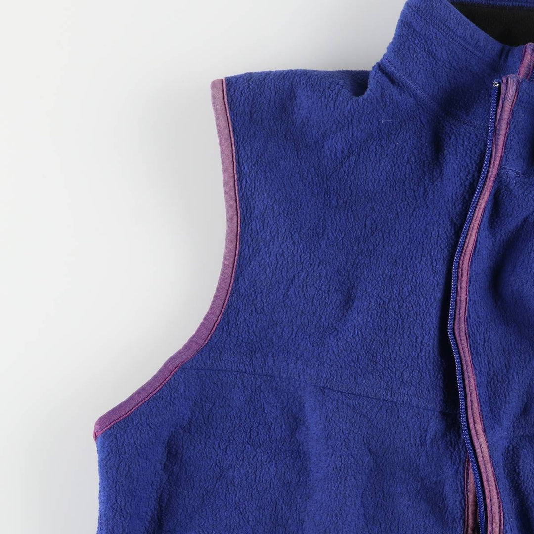 90s-00'S Vintage Patagonia Fleece Vest, Made in USA, Men's XL polyester blue type Vintage Second Hand