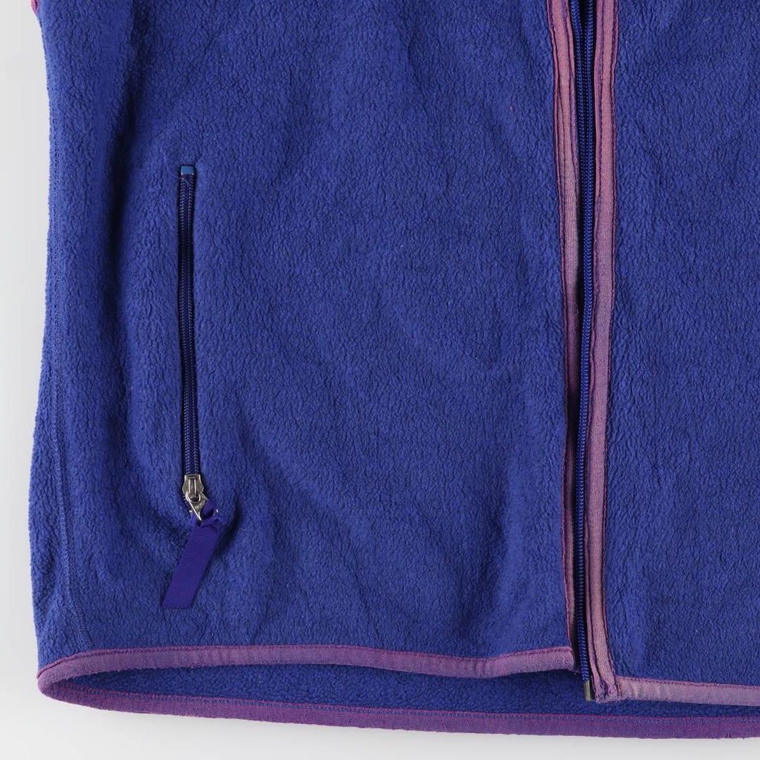 90s-00'S Vintage Patagonia Fleece Vest, Made in USA, Men's XL polyester blue type Vintage Second Hand