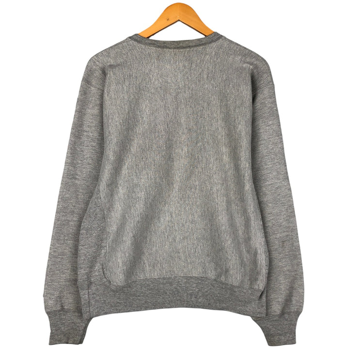 2000'S Champion Premium Reverse Weave College Sweatshirt, Men's Size Medium cotton gray type Vintage Second Hand