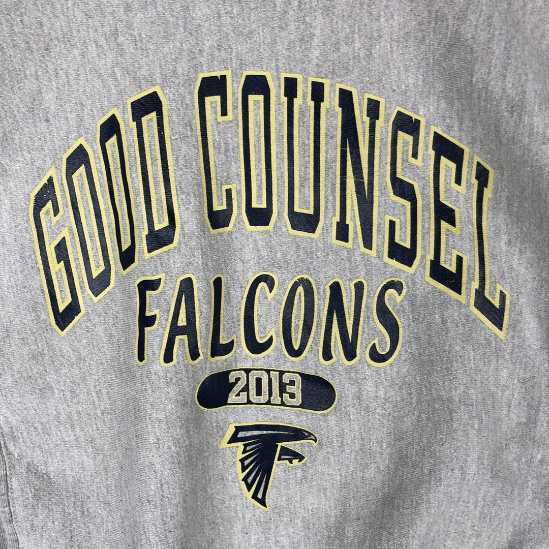 2000'S Champion Premium Reverse Weave College Sweatshirt, Men's Size Medium cotton gray type Vintage Second Hand