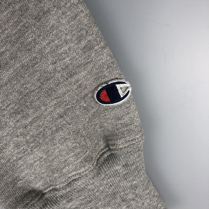 2000'S Champion Premium Reverse Weave College Sweatshirt, Men's Size Medium cotton gray type Vintage Second Hand