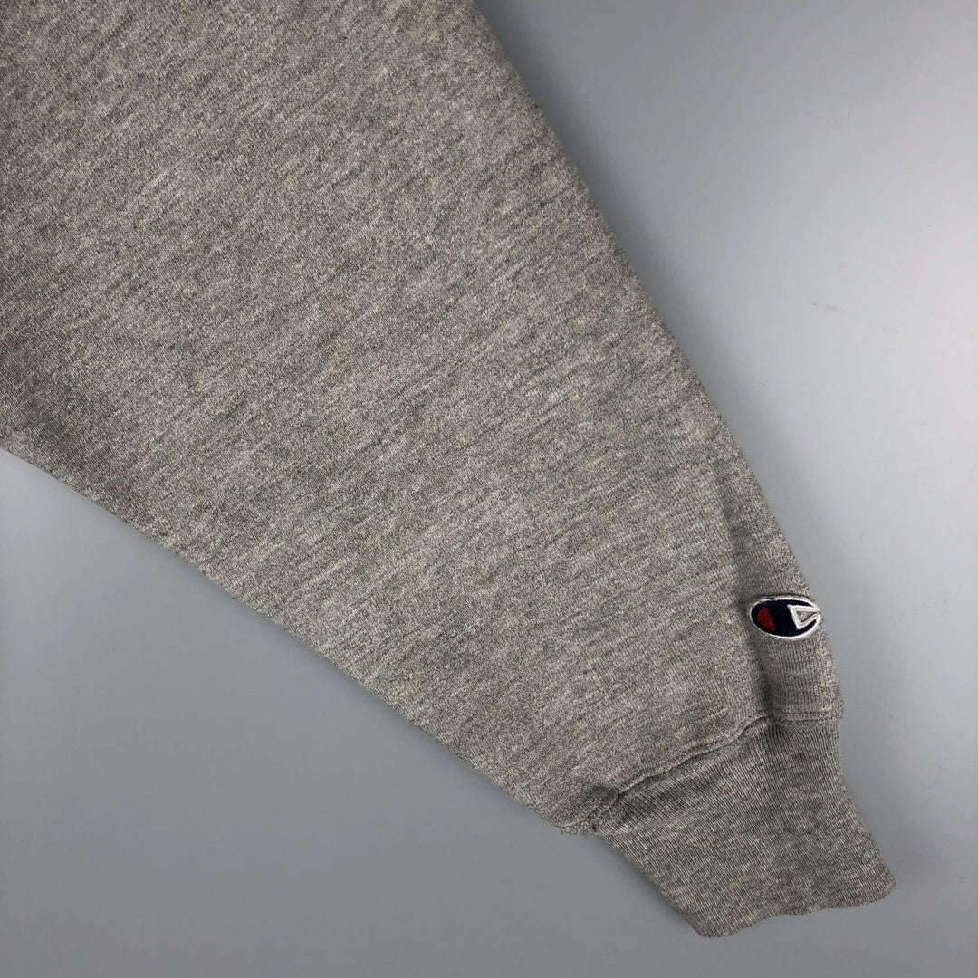 2000'S Champion Premium Reverse Weave College Sweatshirt, Men's Size Medium cotton gray type Vintage Second Hand