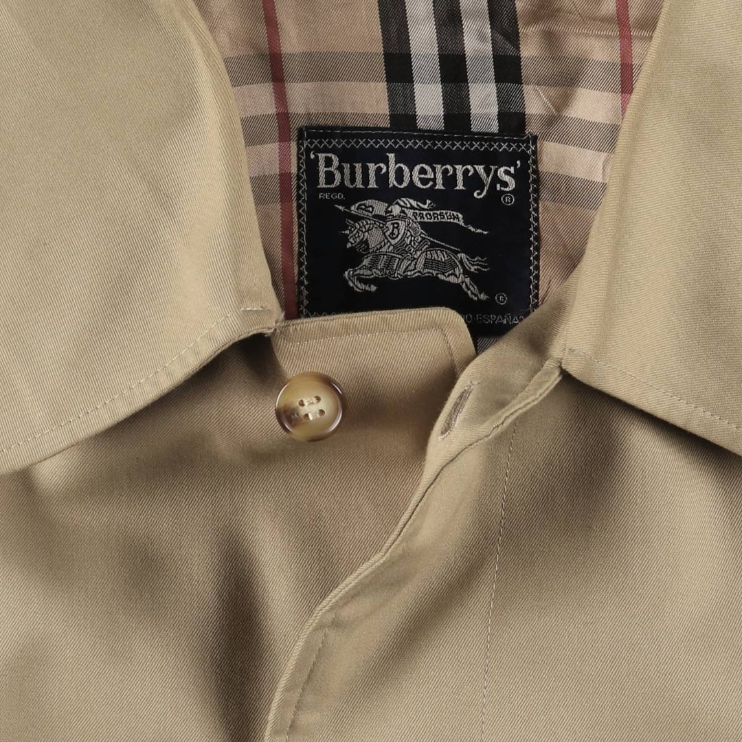 Burberry's Balmacaan coat, men's size L unclear Beige type Vintage Second Hand