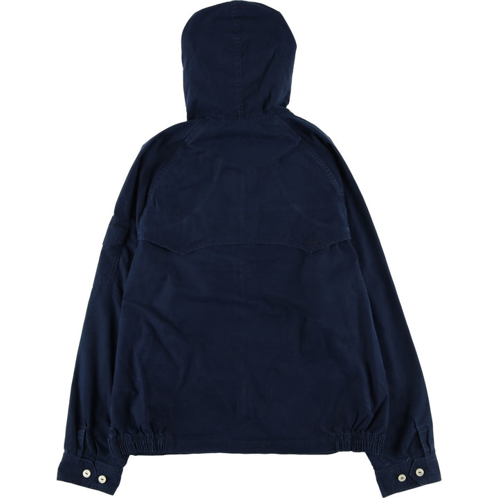 Ralph Lauren POLO RALPH LAUREN cotton hoodie, men's size L cotton navy blue type Vintage Second Hand