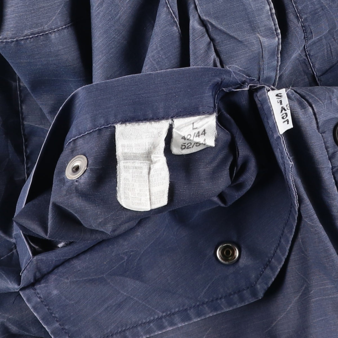 Levi's reversible cotton vest, men's size L cotton navy blue type Vintage Second Hand