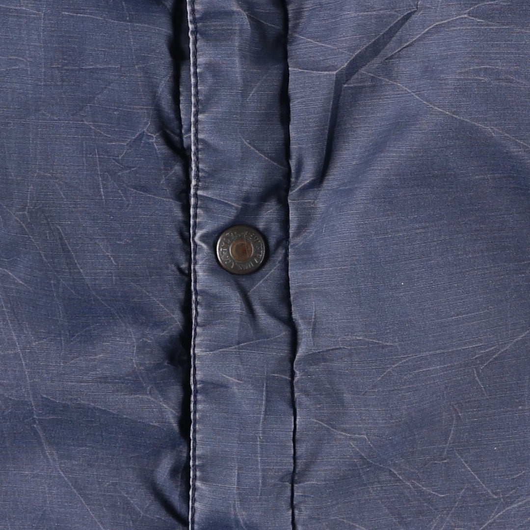 Levi's reversible cotton vest, men's size L cotton navy blue type Vintage Second Hand