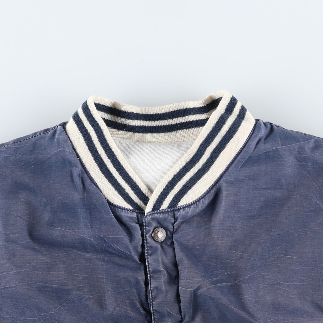 Levi's reversible cotton vest, men's size L cotton navy blue type Vintage Second Hand