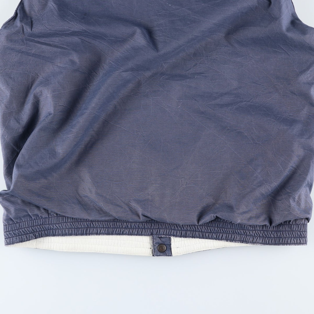 Levi's reversible cotton vest, men's size L cotton navy blue type Vintage Second Hand