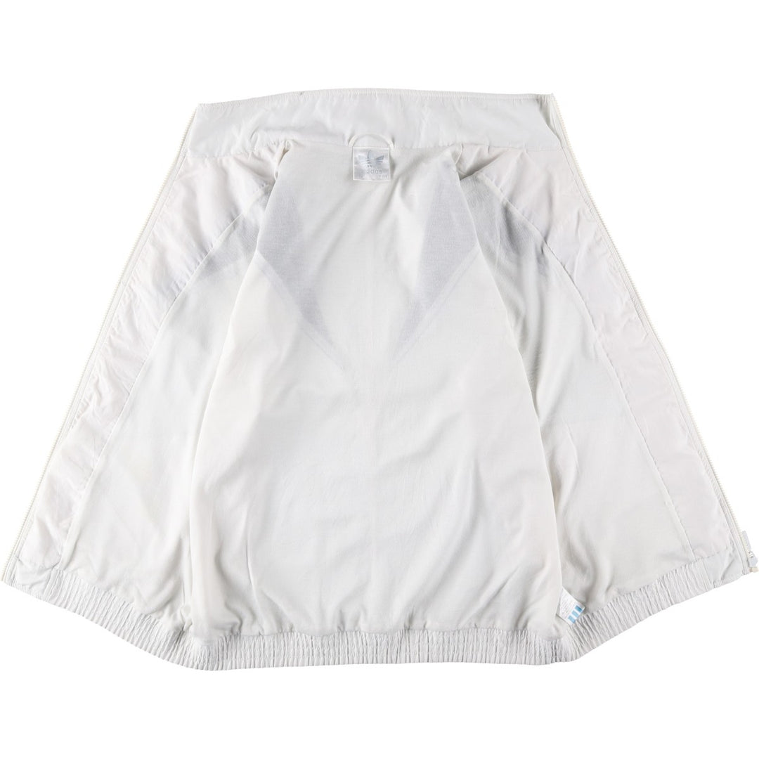 Vintage 80s-90'S Adidas warm-up vest, men's size L polyester white type Vintage Second Hand