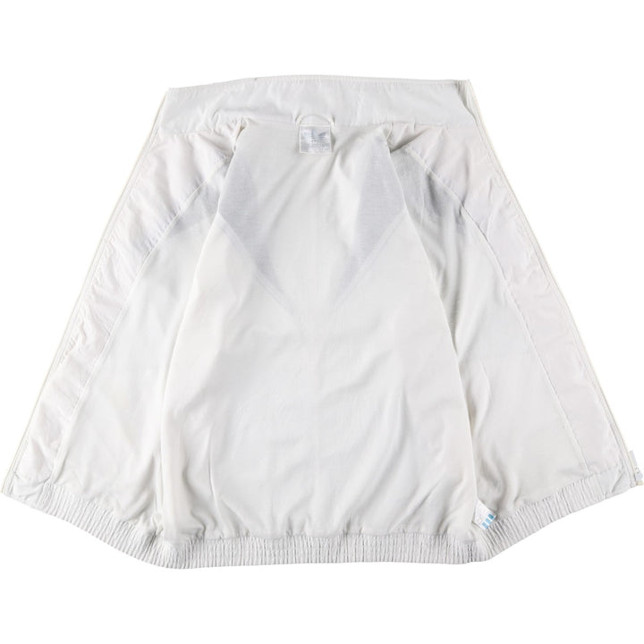 Vintage 80s-90'S Adidas warm-up vest, men's size L polyester white type Vintage Second Hand