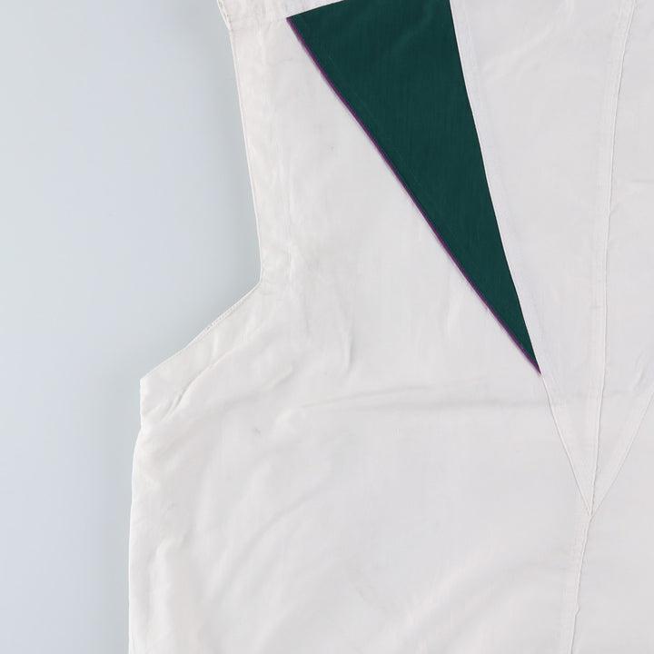 Vintage 80s-90'S Adidas warm-up vest, men's size L polyester white type Vintage Second Hand