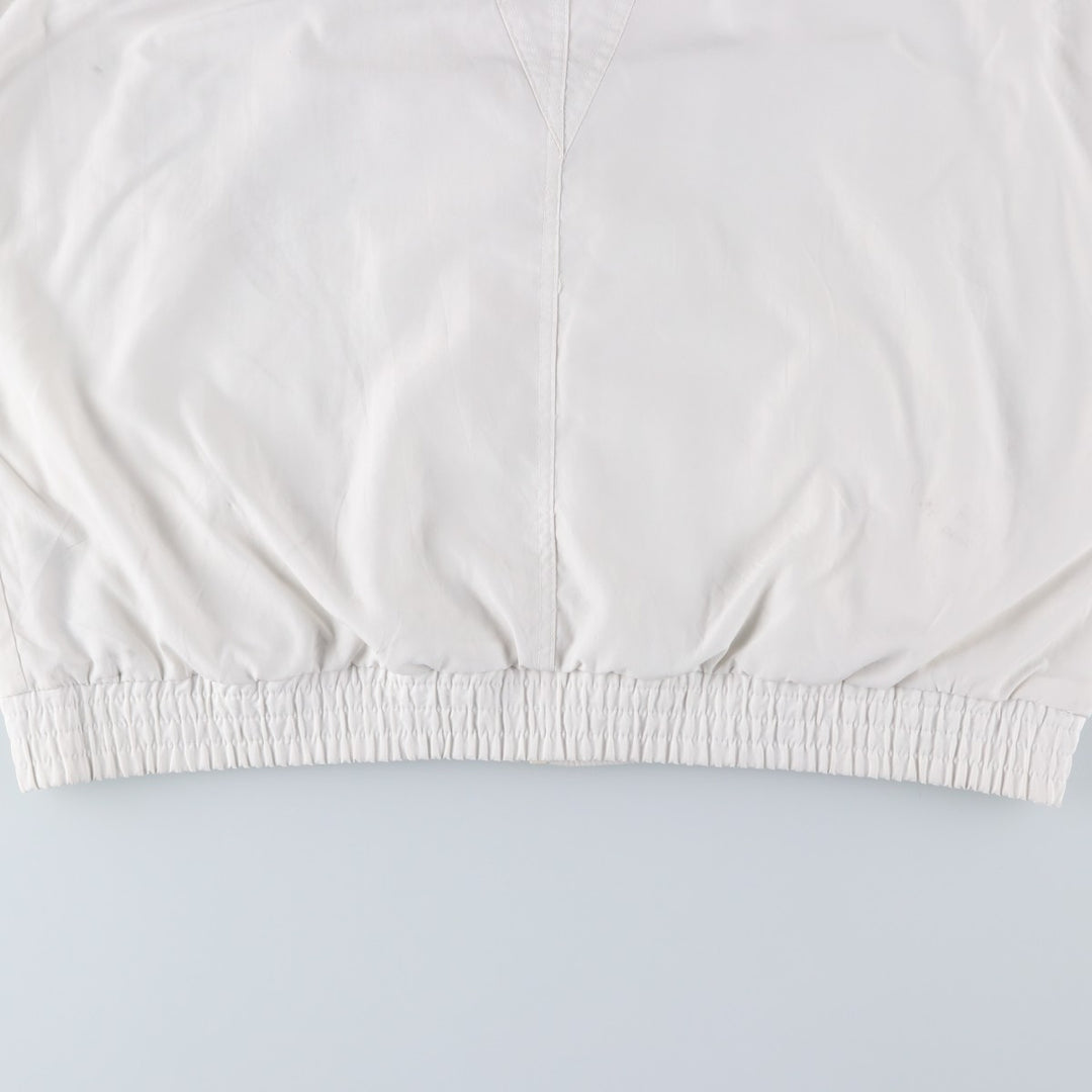 Vintage 80s-90'S Adidas warm-up vest, men's size L polyester white type Vintage Second Hand