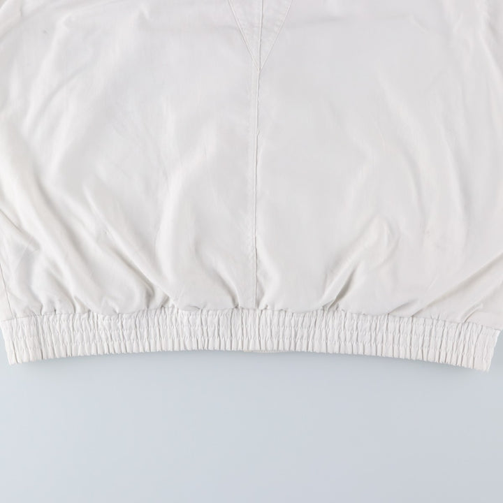 Vintage 80s-90'S Adidas warm-up vest, men's size L polyester white type Vintage Second Hand