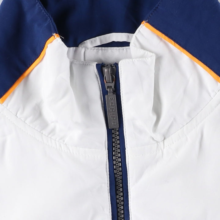 Vintage 90'S adidas padded vest, size L, men's polyester white type Vintage Second Hand