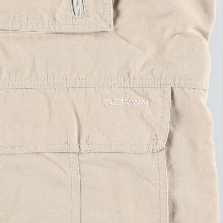 Columbia Titanium Fishing Vest, Men's XXL Nylon Beige type Vintage Second Hand