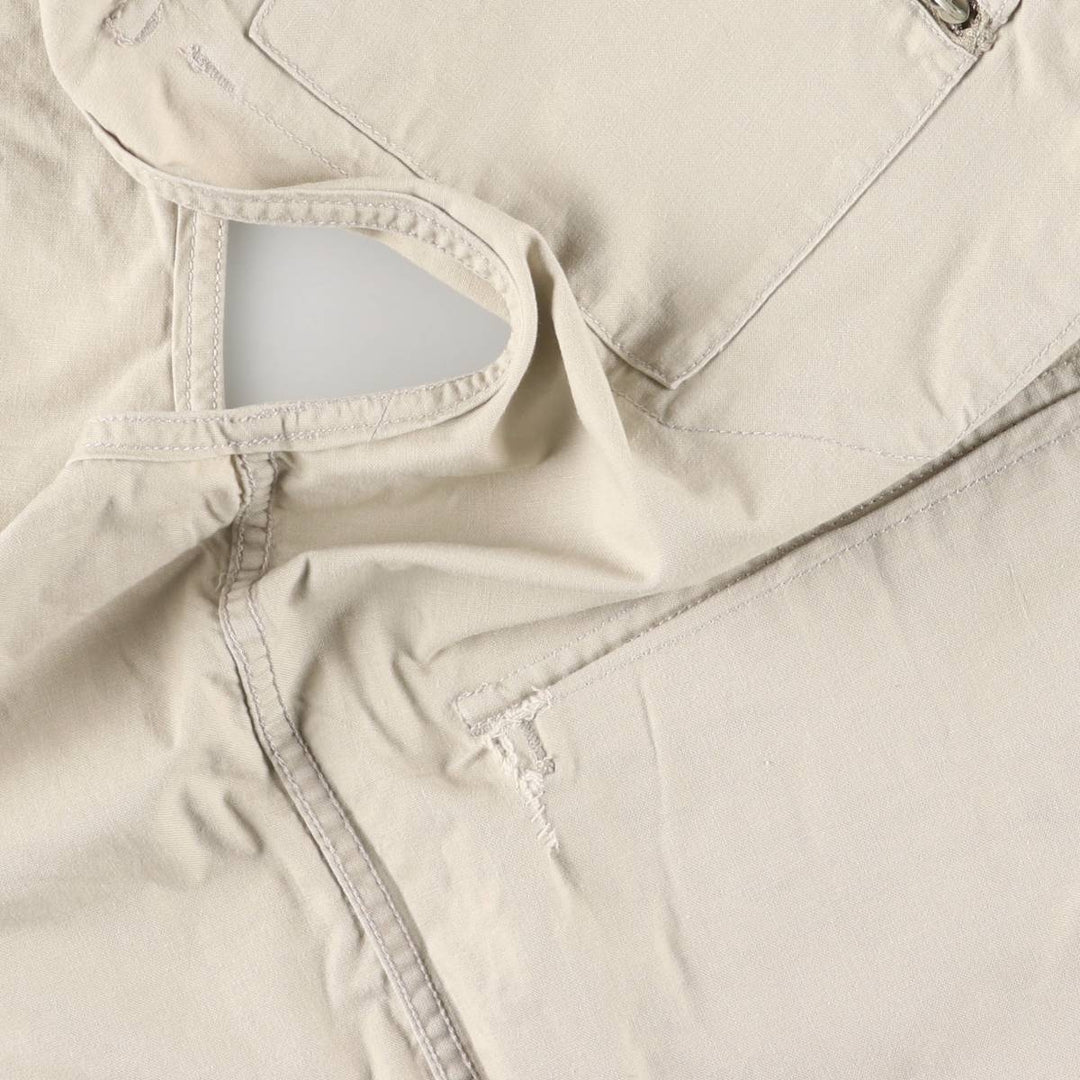 90s-00'S Columbia Fishing Vest Men's XL cotton Khaki type beige Vintage Second Hand
