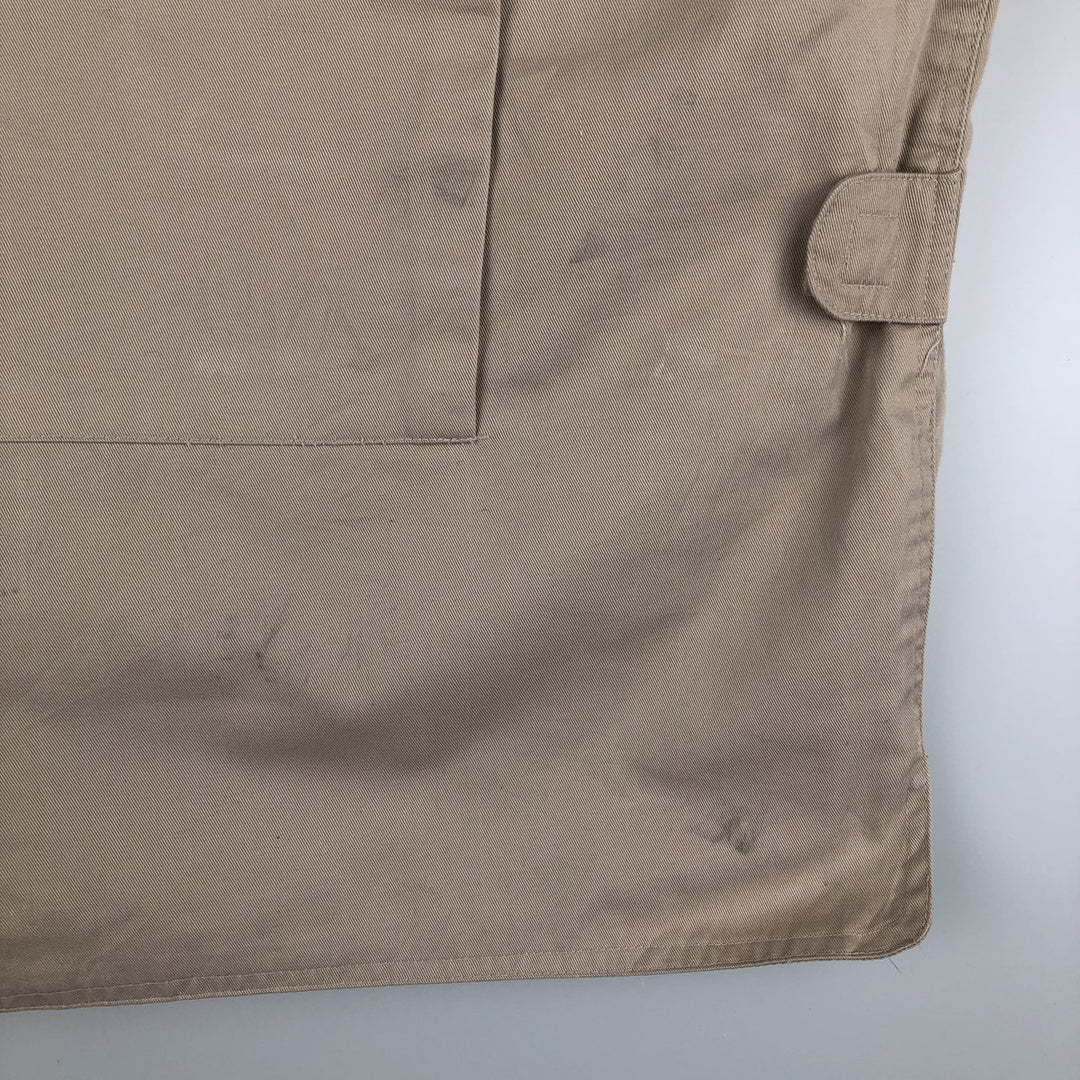 80'S Banana Republic Safari Vest Men's Size L Vintage polyester Beige type Vintage Second Hand