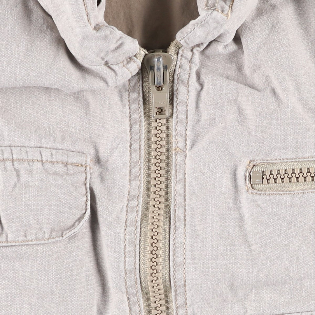 80'S Banana Republic Safari Vest, Men's Size L cotton Beige type Vintage Second Hand