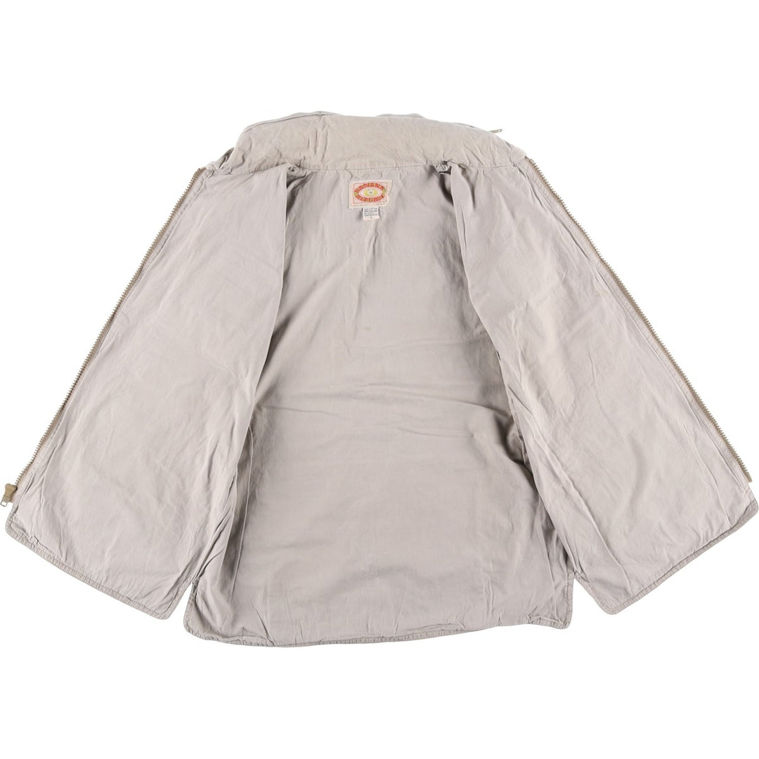 80'S Banana Republic Safari Vest Men's Size L Vintage cotton Khaki type beige Vintage Second Hand