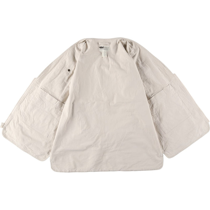 80'S Banana Republic Safari Vest, Men's Size M cotton Beige type Vintage Second Hand
