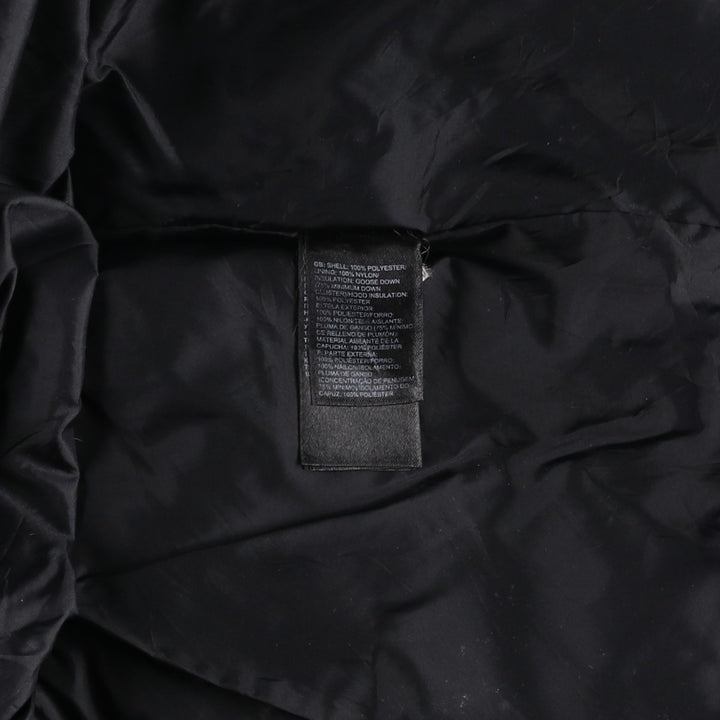 The North Face 550 Fill Power Goose Down Parka, Men's Size L polyester black type Vintage Second Hand