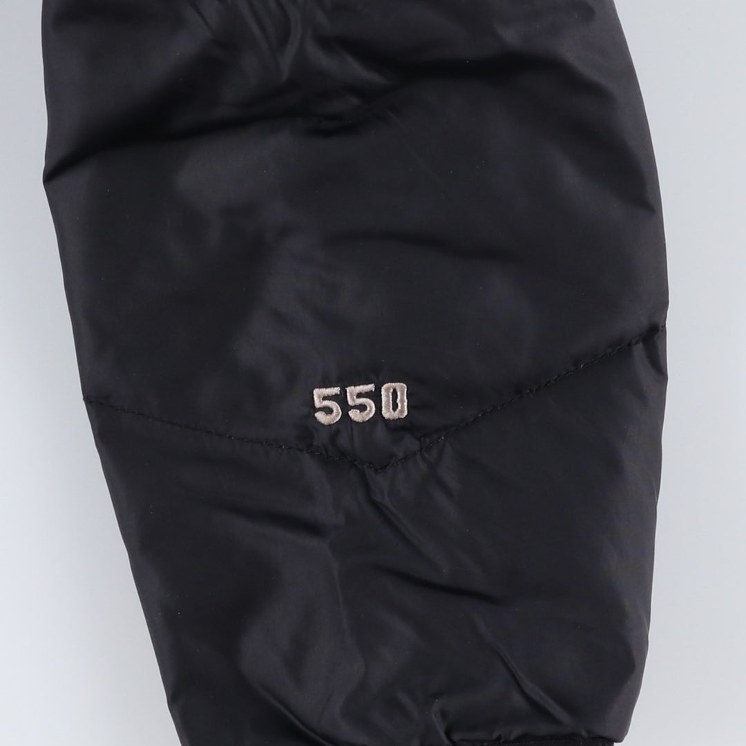 The North Face 550 Fill Power Goose Down Jacket, Men's Size M Nylon black type Vintage Second Hand