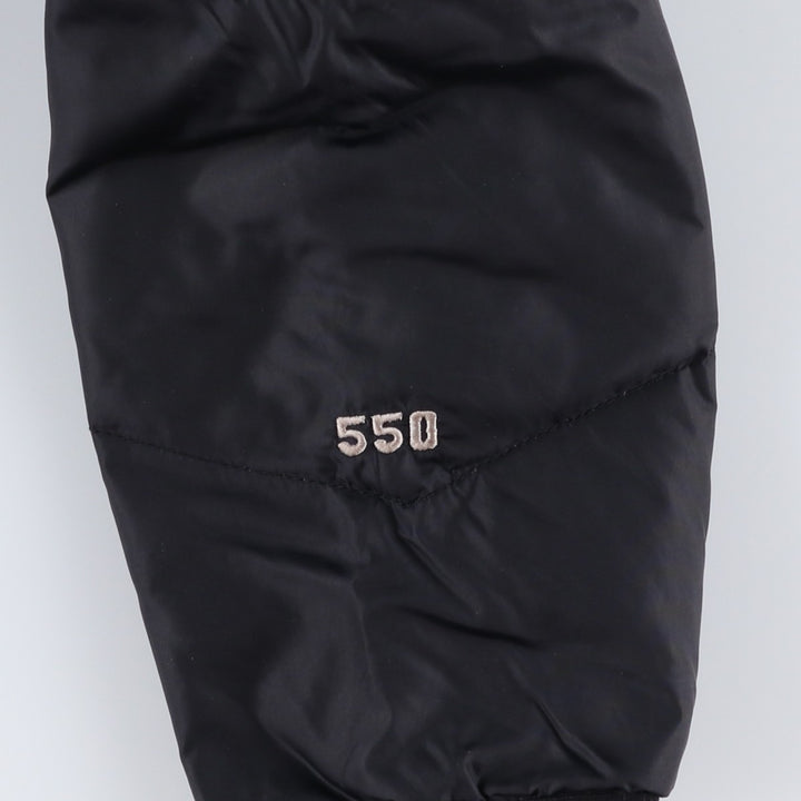 The North Face 550 Fill Power Goose Down Jacket, Men's Size M Nylon black type Vintage Second Hand
