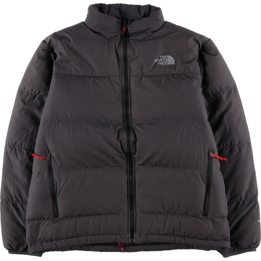 The North Face 550 Fill Power Goose Down Jacket, Men's Size L polyester gray type Vintage Second Hand