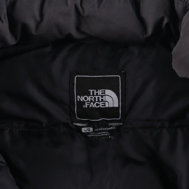 The North Face 550 Fill Power Goose Down Jacket, Men's Size L polyester gray type Vintage Second Hand