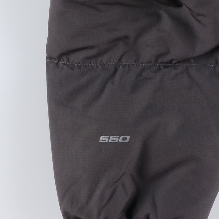 The North Face 550 Fill Power Goose Down Jacket, Men's Size L polyester gray type Vintage Second Hand