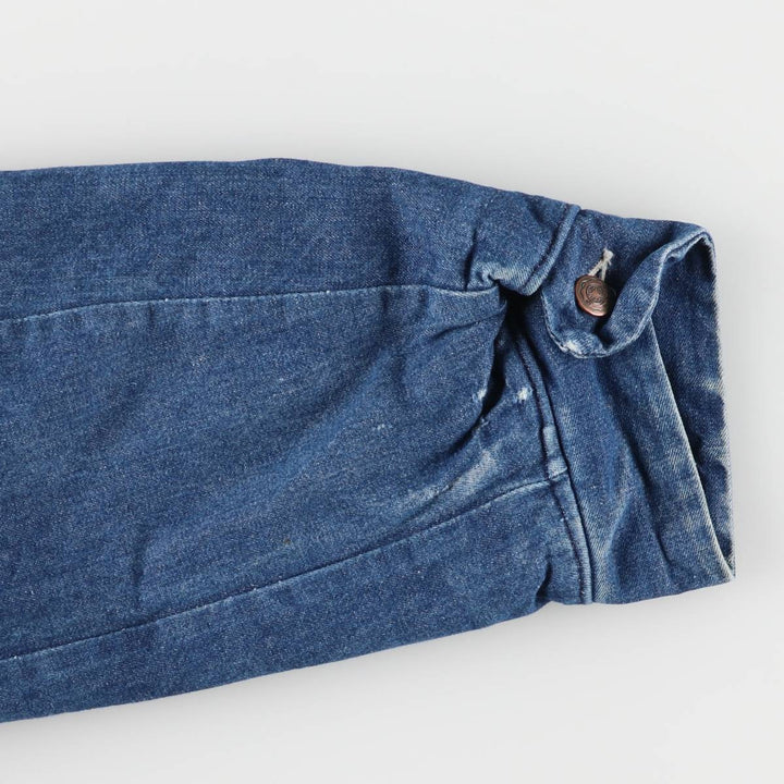 Vintage 70s-80'S Wrangler Big Ben denim coverall, made in the USA, men's size XXL cotton blue type Vintage Second Hand
