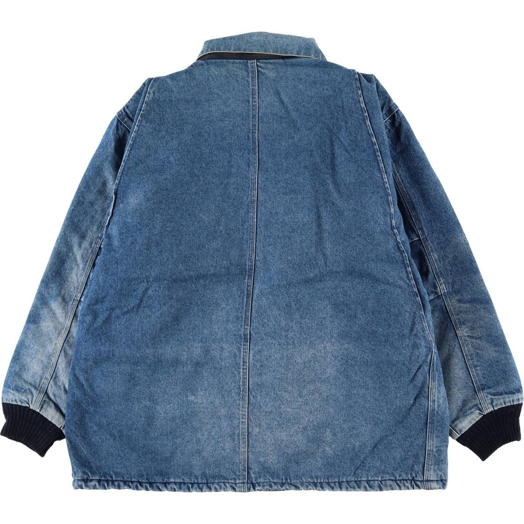 Osh Kosh Vintage Padded Denim Coveralls, Men's XL unclear blue type Vintage Second Hand