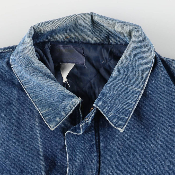 Osh Kosh Vintage Padded Denim Coveralls, Men's XL unclear blue type Vintage Second Hand