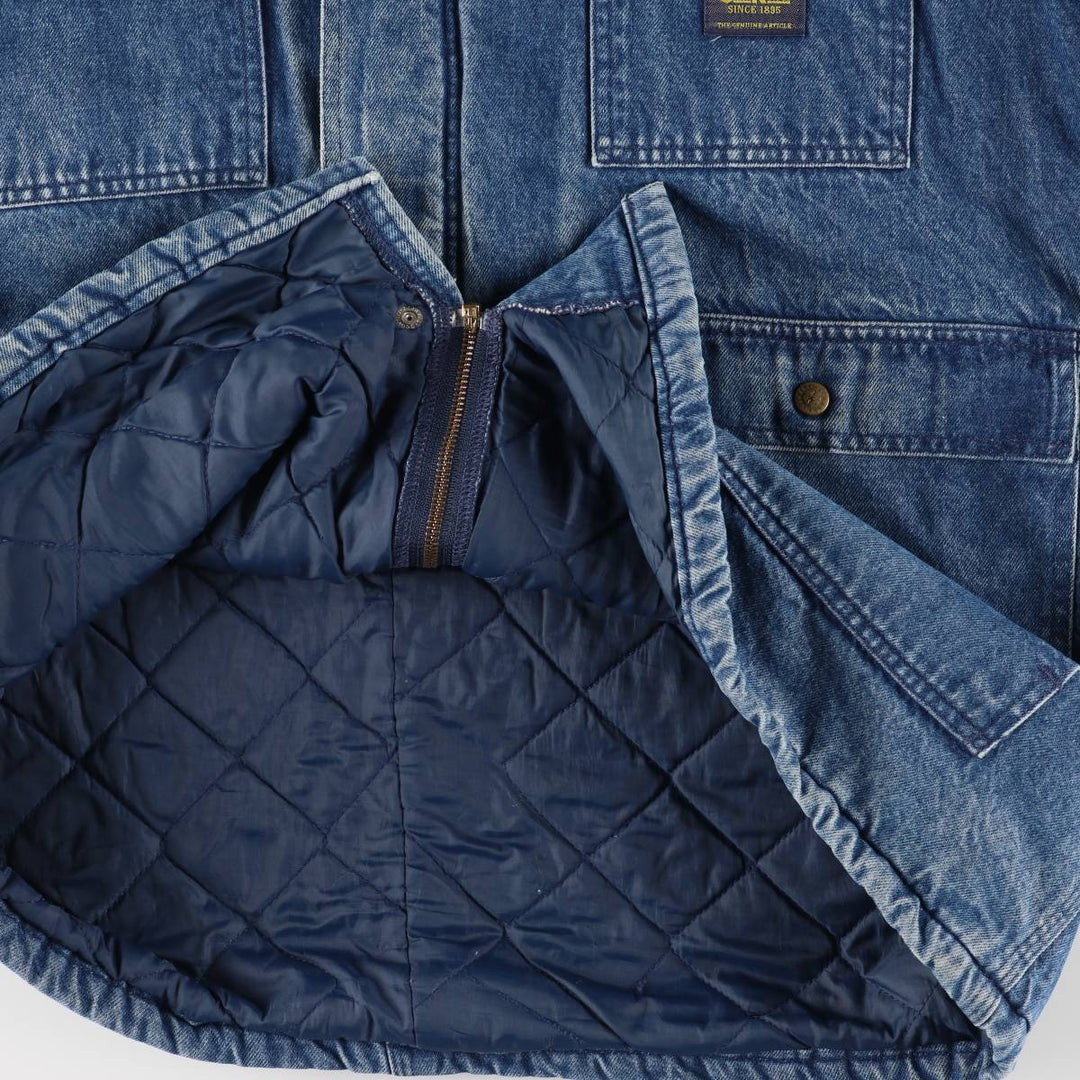 Osh Kosh Vintage Padded Denim Coveralls, Men's XL unclear blue type Vintage Second Hand