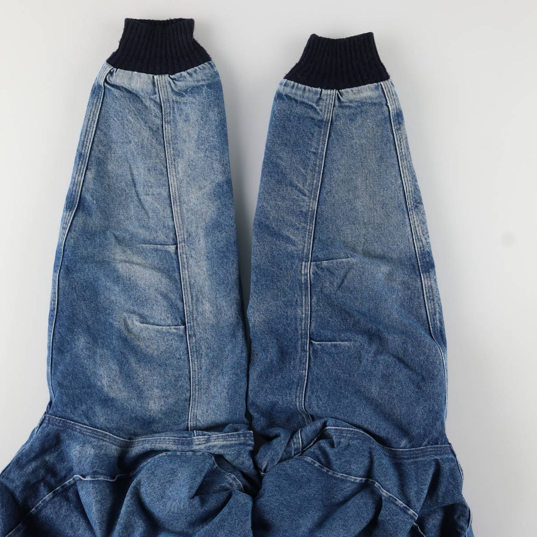 Osh Kosh Vintage Padded Denim Coveralls, Men's XL unclear blue type Vintage Second Hand