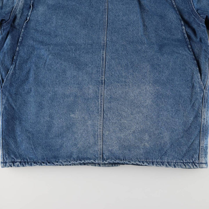 Osh Kosh Vintage Padded Denim Coveralls, Men's XL unclear blue type Vintage Second Hand