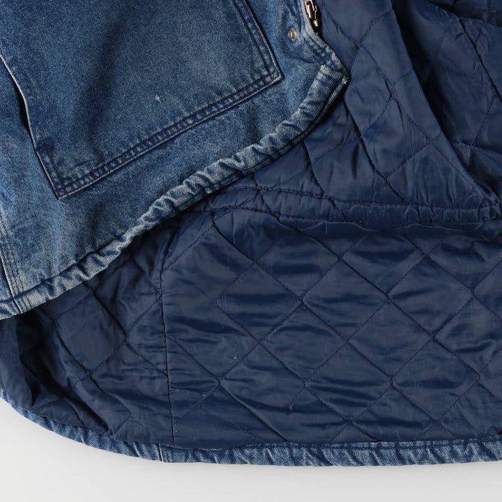 Osh Kosh Vintage Padded Denim Coveralls, Men's XL unclear blue type Vintage Second Hand