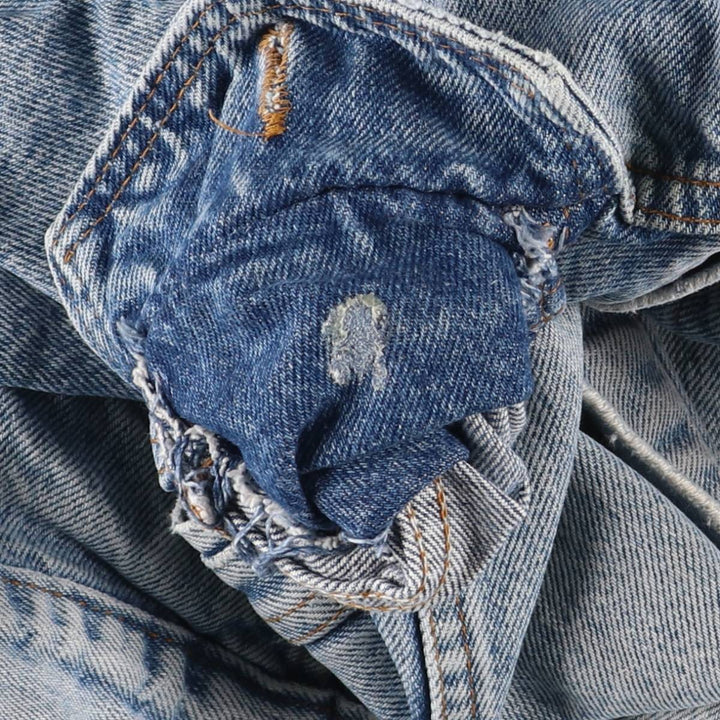 Vintage 80s-90'S Levi's 70417-0814 denim jacket, made in the USA, size XL, men's cotton blue type Vintage Second Hand