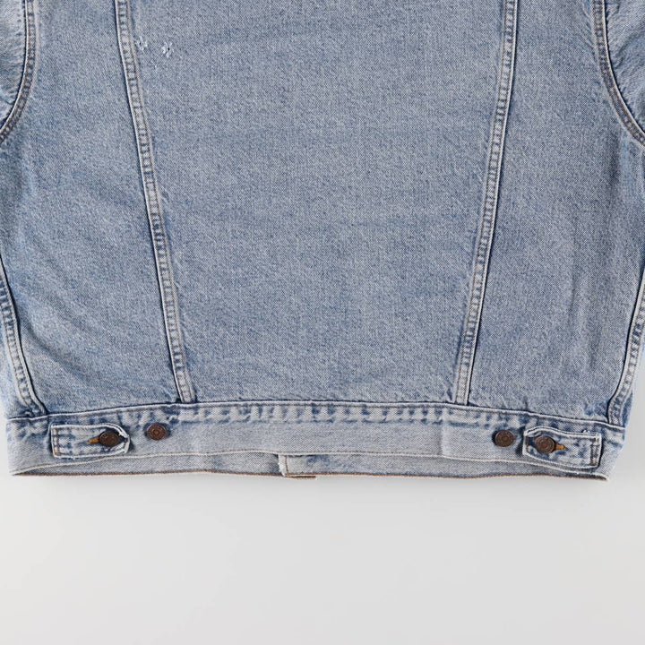 Vintage 80s-90'S Levi's 70417-0814 denim jacket, made in the USA, size XL, men's cotton blue type Vintage Second Hand