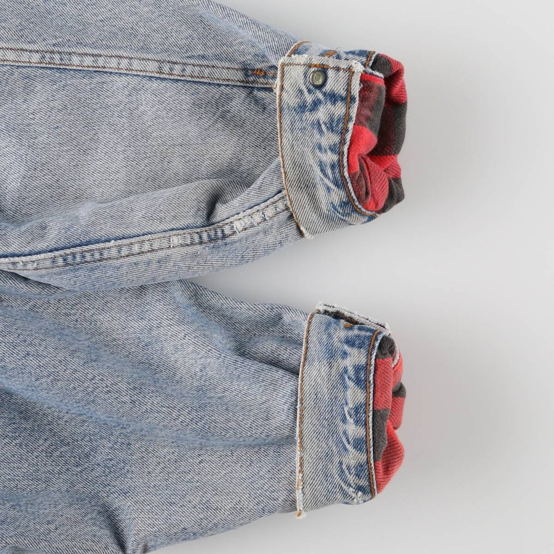 Vintage 80s-90'S Levi's 70417-0814 denim jacket, made in the USA, size XL, men's cotton blue type Vintage Second Hand