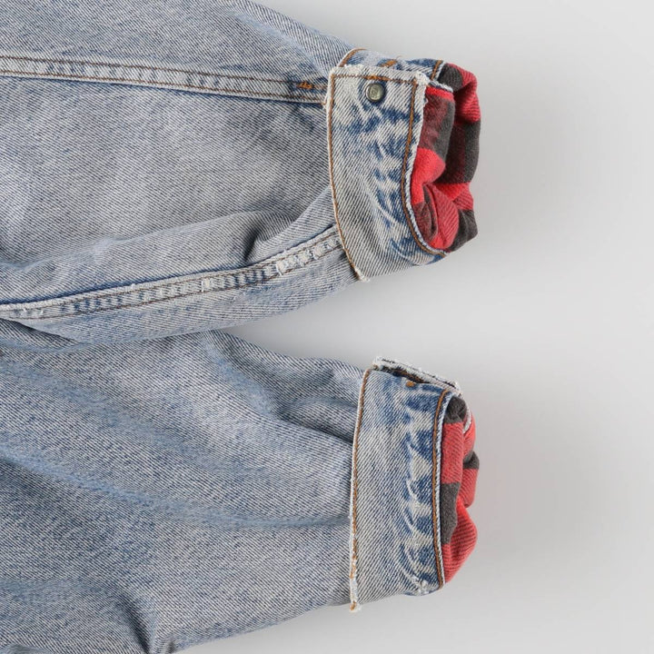 Vintage 80s-90'S Levi's 70417-0814 denim jacket, made in the USA, size XL, men's cotton blue type Vintage Second Hand