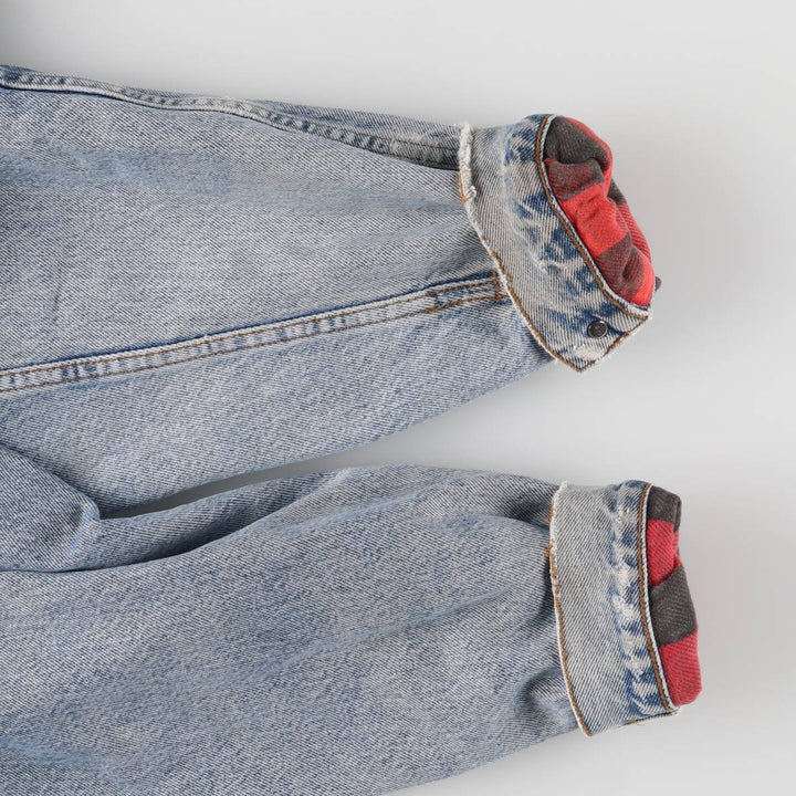 Vintage 80s-90'S Levi's 70417-0814 denim jacket, made in the USA, size XL, men's cotton blue type Vintage Second Hand