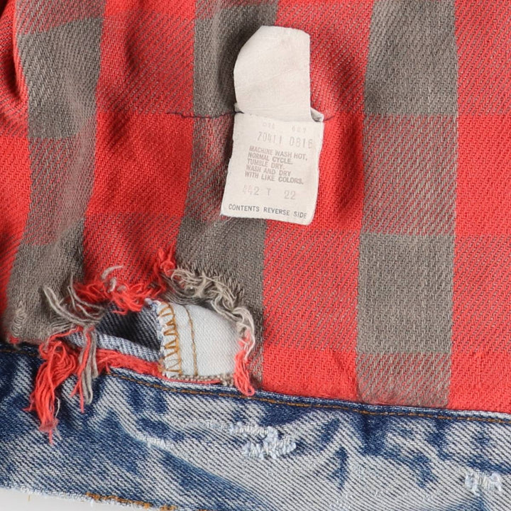 Vintage 1980'S Levi's 70411-0816 denim jacket, made in the USA, size M. cotton blue type Vintage Second Hand