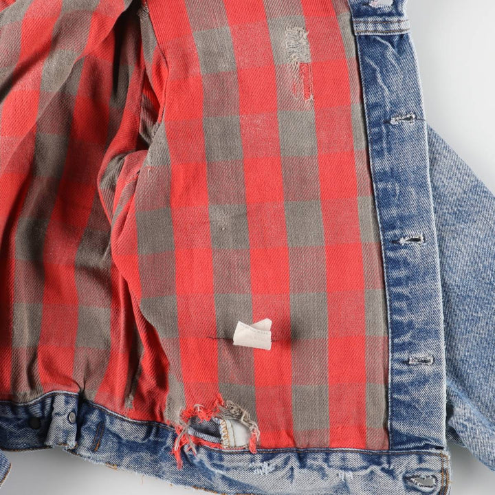 Vintage 1980'S Levi's 70411-0816 denim jacket, made in the USA, size M. cotton blue type Vintage Second Hand